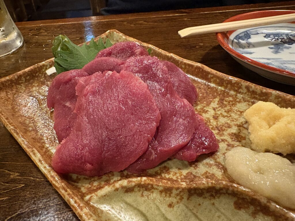 信州酒場 天火 馬刺し