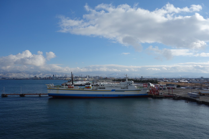 津軽海峡フェリー ブルードルフィン 甲板